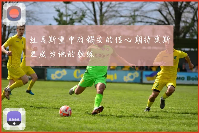 杜马斯重申对锡安的信心期待莫斯里成为他的教练